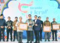 Tingkatkan Ekonomi Kreatif, Wali Kota Langsa Terima Penghargaan Serambi Ekraf Award 2025