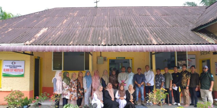 PT CMN Resmikan Klinik di Pulau Tiga
