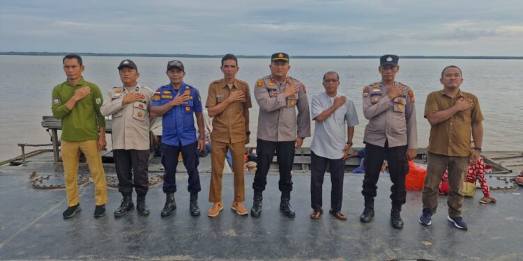 Jaga Situasi Tetap Kondusif, Polsek Kuala Kampar Gelar Patroli Skala Besar