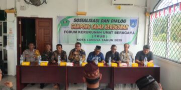 FKUB Jaga Toleransi Kerukunan Umat Beragama di Kota Langsa