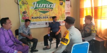 Polsek Ukui Gelar Kegiatan Jumat Curhat Bersama Masyarakat