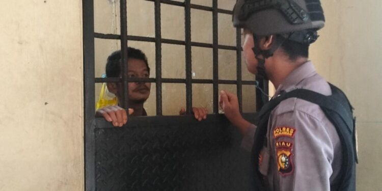 Pengecekan Tahanan dan Rutan Polsek Kerumutan: Tidak Ada Temuan Menonjol