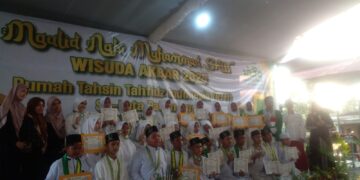 Wisuda Akbar Rumah Tahfidz Se-Kota Palembang