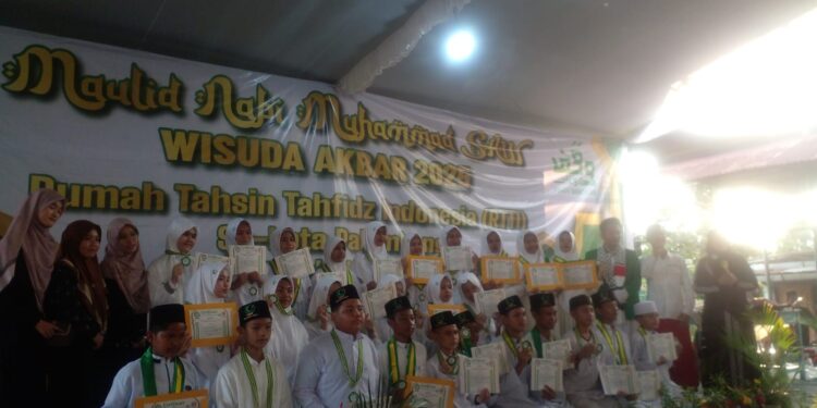 Wisuda Akbar Rumah Tahfidz Se-Kota Palembang