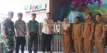 Ratusan Pelajar SMKN 1 Langsa Terima MBG Pertama