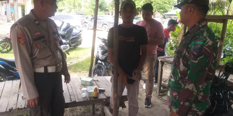 Polsek Langgam dan Koramil 09 Gelar Silaturahmi Tingkatkan Sinergitas Jaga Kamtibmas