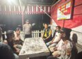 Polsek Pangkalan Kuras Sambangi Pos Kamling untuk Jaga Stabilitas Kamtibmas