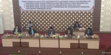 Gelar Rapat Paripurna DPRK Kota Subulussalam Sahkan Beberapa Rancangan Qanun Penting
