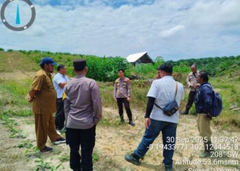 Polsek Ukui Hadir, Petani Semakin Optimis Jalankan Program Ketahanan Pangan