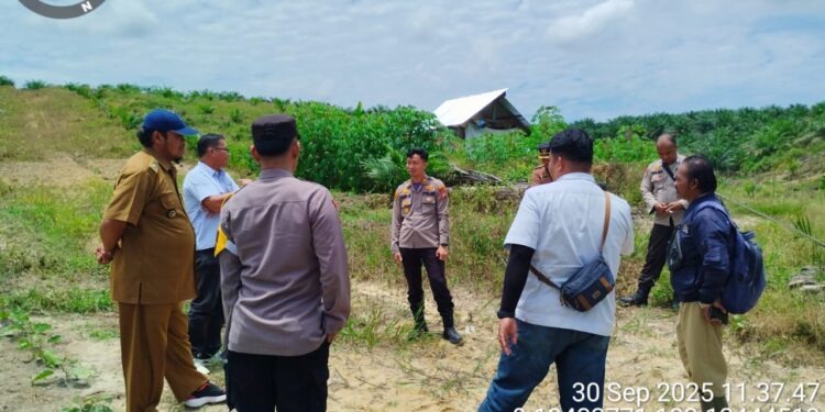 Polsek Ukui Hadir, Petani Semakin Optimis Jalankan Program Ketahanan Pangan