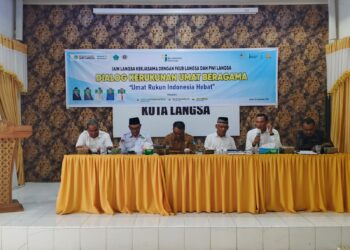 IAIN Langsa Bersama FKUB dan PWI Gelar Dialog Kerukunan Umat Beragama