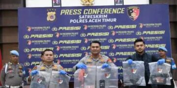 Durasi Sembilan Jam, Polres Aceh Timur Tangkap Pelaku Pembunuhan Kurir Paket 