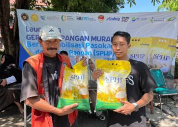 Holding Perkebunan Nusantara Melalui PTPN I Regional 1 Sukses Gelar Gerakan Pangan Murah di Deli Serdang