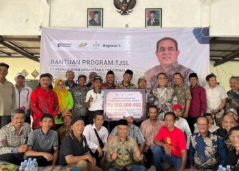 Holding Perkebunan Nusantara Dukung Ketahanan Pangan lewat Bantuan Pembangunan Irigasi PTPN I Regional 5 di Blitar