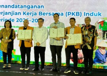 PTPN III (Persero) dan FSPBUN Tandatangani PKB Induk 2026–2027, Wujudkan Hubungan Industrial Harmonis
