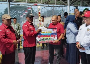 Gampong Lhok Banie Juara Dua Open Turnamen Geuchik Cup IV Matang Seulimeng