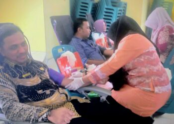 Cabdin Gelar Roadshow Donor Darah di SMAN 1 Langsa