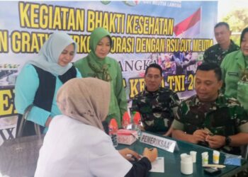 Rangkaian HUT TNI ke-80, PT CMN Kolaborasi Kodim 0104 Aceh Timur Gelar Pengobatan Gratis