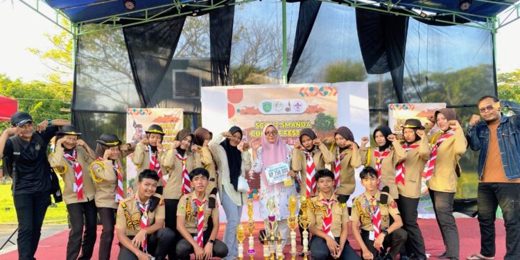 Pramuka SMK Negeri 3 Langsa Raih Juara Umum Dua di SSCF Season IV Aceh-Sumut 2025
