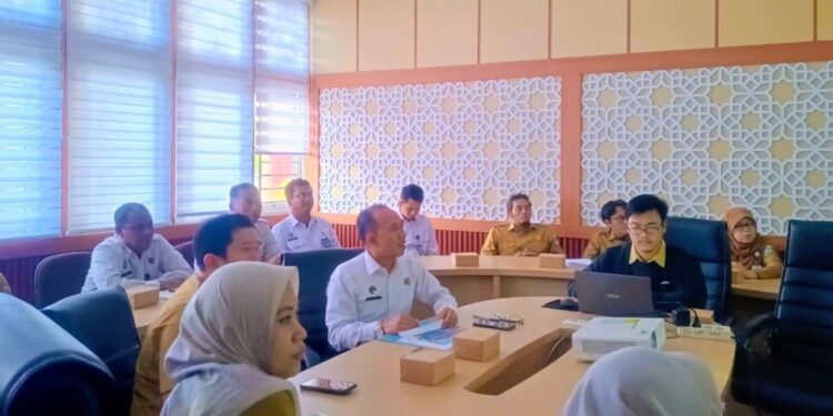 Bapas Kelas I Pangkalpinang Bahas Kerjasama Pelaksanaan Pidana Kerja Sosial dan Pelayanan Masyarakat Bagi Anak