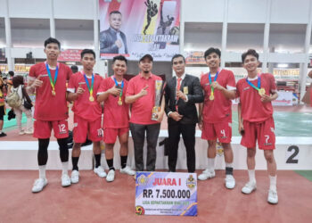 Tundukkan Pekanbaru 2-1 Di Final Kampar Raih Gelar Juara Liga Sepak Takraw Riau