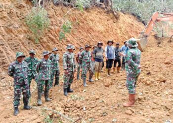 Sebelum Melaksanakan Kegiatan, Satgas TMMD Ke-126 Kodim 0106/Aceh Tengah Gelar Apel Pagi Dititik Awal
