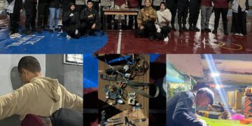 Pelaksanaan Razia Rutin Kamar Hunian WBP Rutan Takengon Bersama Polisi