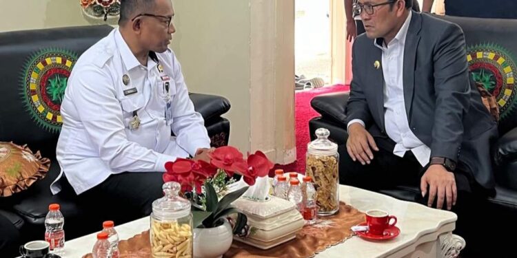 Karutan Takengon Rusli Bersama Bupati Aceh Tengah Bahas Hibah Tanah Dan Perubahan Nomenklatur Jadi Lapas