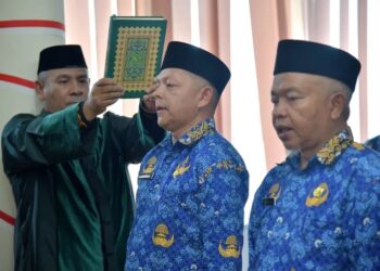 Lantik Eselon III Dan IV, Bupati Tagore Abubakar : Jabatan Adalah Amanah Dan Penuh Tanggungjawab