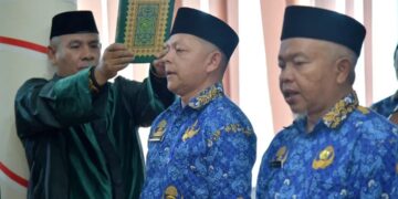Lantik Eselon III Dan IV, Bupati Tagore Abubakar : Jabatan Adalah Amanah Dan Penuh Tanggungjawab