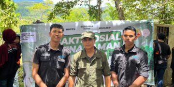 HMP Perbankan Syariah UIN AR-RANIRY Kolaborasi IKHW Dan HIMASEP USK Gelar Aksi Penanaman Pohon