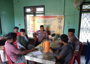 Polsek Kerumutan Gelar Jumat Curhat, Warga Keluhkan Balap Liar dan Judi Online