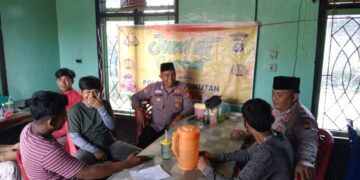 Polsek Kerumutan Gelar Jumat Curhat, Warga Keluhkan Balap Liar dan Judi Online