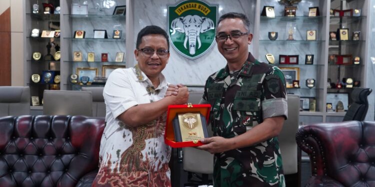 Pangdam IM Terima Audiensi dari Region Head PTPN IV Regional VI Aceh