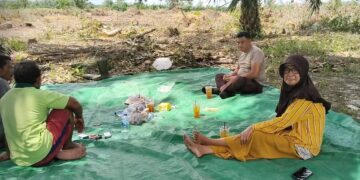 Dukung Program Ketahanan Pangan Kapolda Riau, Polsek Pangkalan Kuras Bersihkan Lahan 1 Hektare untuk Tanam Jagung