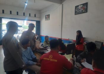 Polsek Ukui Gelar KRYD, Warga Diedukasi Pentingnya Menjaga Kamtibmas
