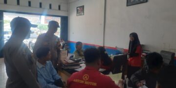 Polsek Ukui Gelar KRYD, Warga Diedukasi Pentingnya Menjaga Kamtibmas