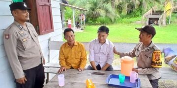 Polsek Teluk Meranti Gelar Minggu Kasih, Tindaklanjuti Keluhan Warga Soal Remaja Nongkrong Larut Malam