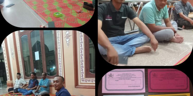 Panitia Maulid Nabi di Desa Pulo Sarok Gelar Rapat Finalisasi Persiapan