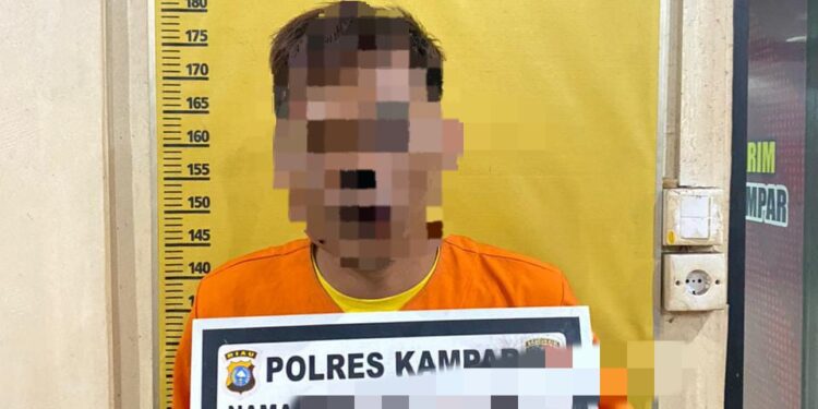 Polres Kampar Tangkap Ayah Cabuli Anak Kandung Usia 4 Tahun