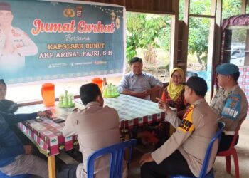 Polisi Gelar Jumat Curhat, Bahas Kamtibmas hingga Bahaya Judi Online dan Narkoba