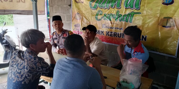 Jumat Curhat, Polsek Kerumutan Tanggapi Keluhan Warga Soal Balap Liar dan Judi Online