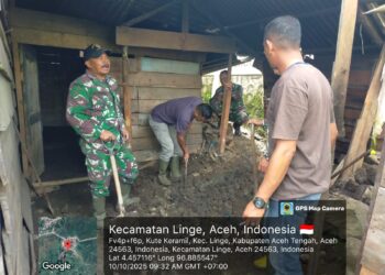 Program Unggulan, Kodim 0106/Ateng Bangun MCK Warga Kute Keramil Di TMMD Ke 126