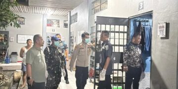 Sinergi TNI-Polri Dan Pemasyarakatan Lapas Bangkinang Gelar Razia Insidentil Di Bok Hunian