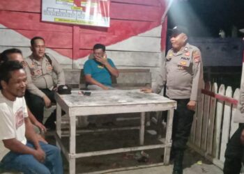 Sambangi Pos Kamling, Polisi Ajak Warga Aktif Jaga Kamtibmas