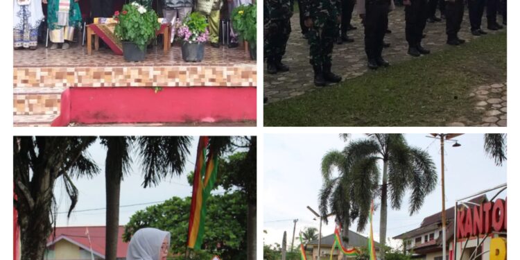 Upacara HUT Pelalawan ke-26 di Kecamatan Pangkalan Kuras