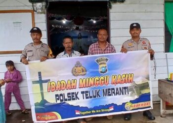 Polsek Teluk Meranti Gelar Minggu Kasih, Tindaklanjuti Aduan Remaja Nongkrong Larut Malam