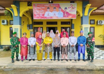 Upacara Hari Jadi Kabupaten Pelalawan Ke-26 Di Ukui Berlangsung Khidmat