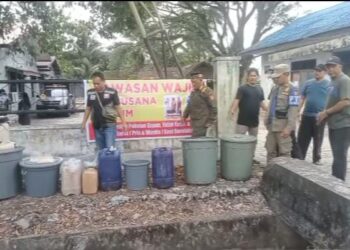 Satpol PP Dan WH Kota Subulussalam Gencar Razia, Ratusan Liter Tuak Dimusnahkan