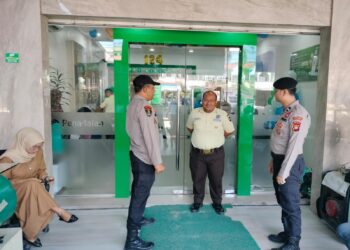 Polsek Pangkalan Kerinci Gencarkan Patroli Cegah C3, Sasar Perbankan dan Toko Modern